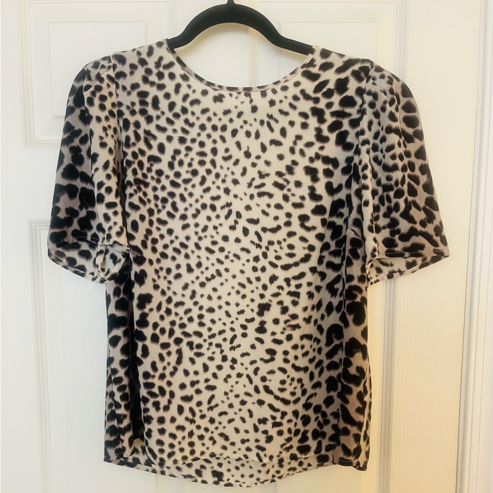 Leopard Print Blouse